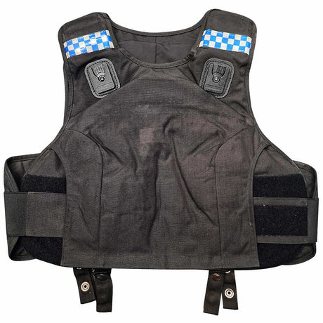 mehler female overt stab vest bulletproof body armour black