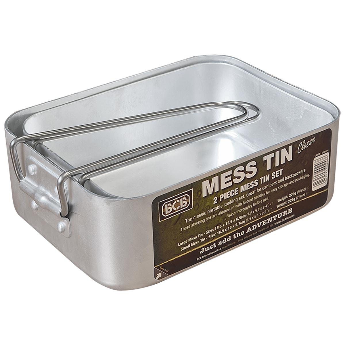 mess tin set bcb packaging