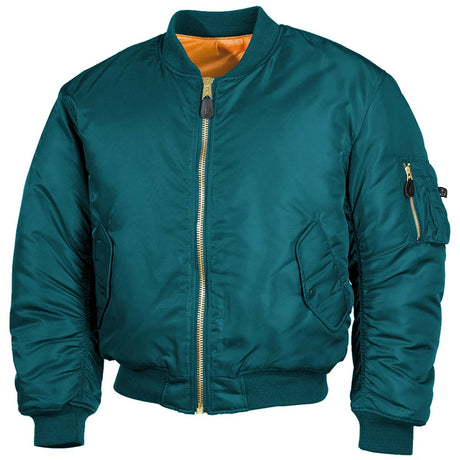 mfh us ma1 blue bomber flight jacket