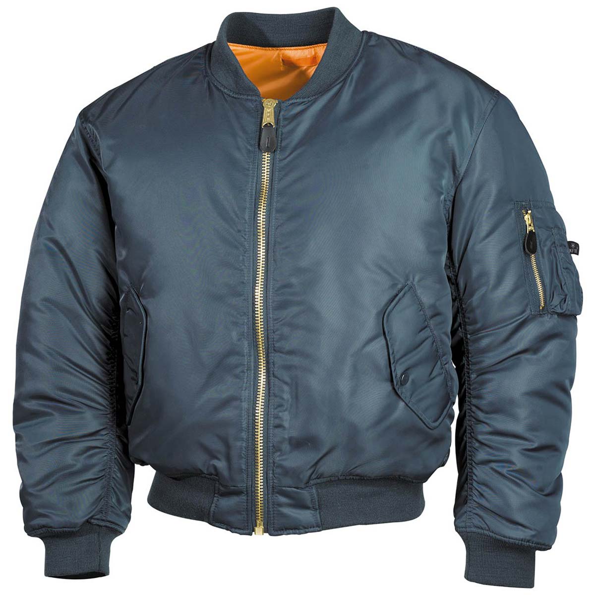 mfh us ma1 bomber flight jacket blue