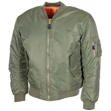 mfh us ma1 bomber flight jacket olive drab