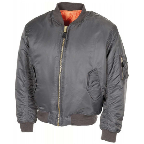 mfh us ma1 bomber flight jacket urban grey