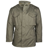 mil tec classic m65 field jacket with liner olive drab