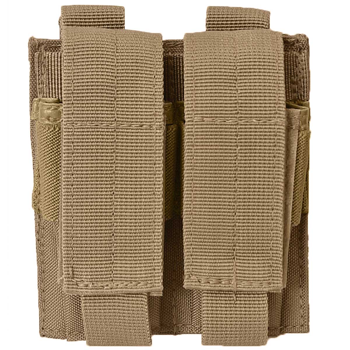 Mil-Tec Double Pistol MOLLE Mag Pouch Coyote | Military Kit