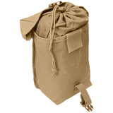 mil tec large coyote utility pouch with snow skirt
