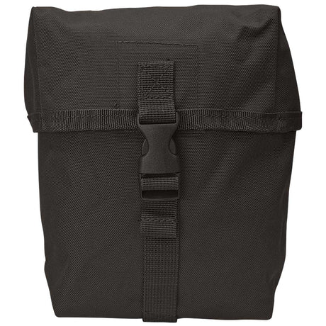 mil tec medium utility black pouch