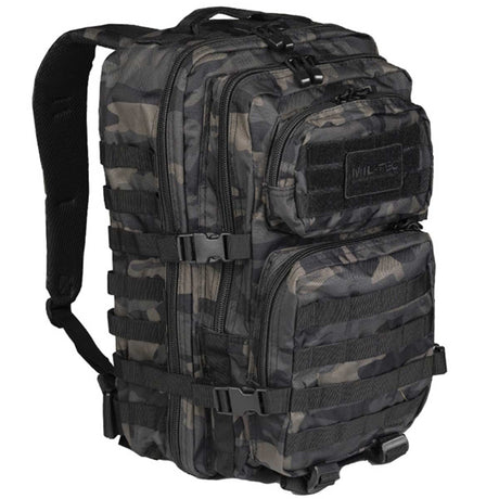 mil tec molle assault pack 36l dark camo