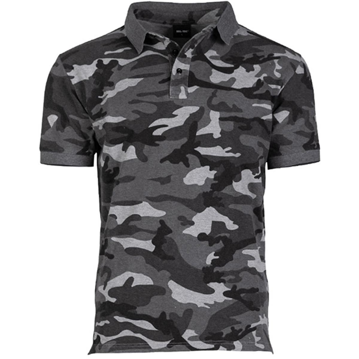 Mil Tec Polo Shirt Urban Camo Free Delivery Military Kit