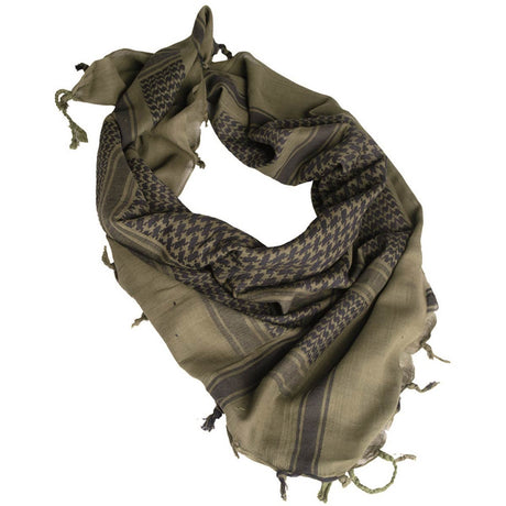 mil tec shemagh head scarf olive drab black