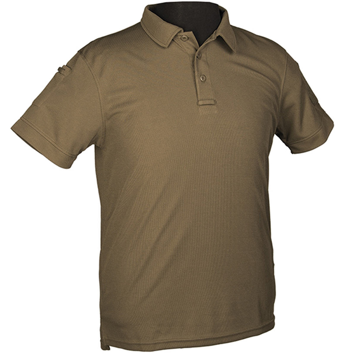 Mil Tec Tactical Quick Dry Short Sleeve Polo Shirt Olive Drab