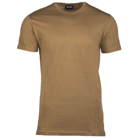 mil tec us style cotton t shirt coyote