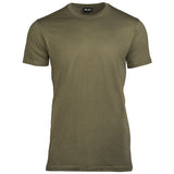 mil tec us style cotton t shirt stone grey