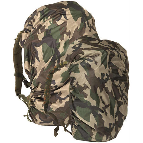 mil tec waterproof rucksack cover 80l cce camo