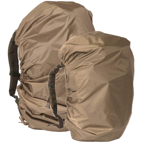 mil tec waterproof rucksack cover 80l coyote