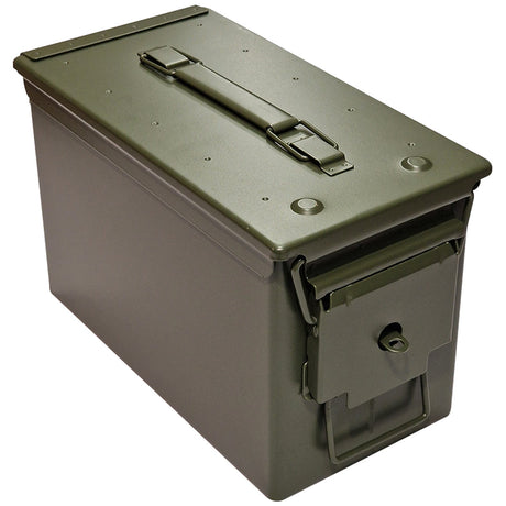 nato m2A1 50 cal ammo box olive green