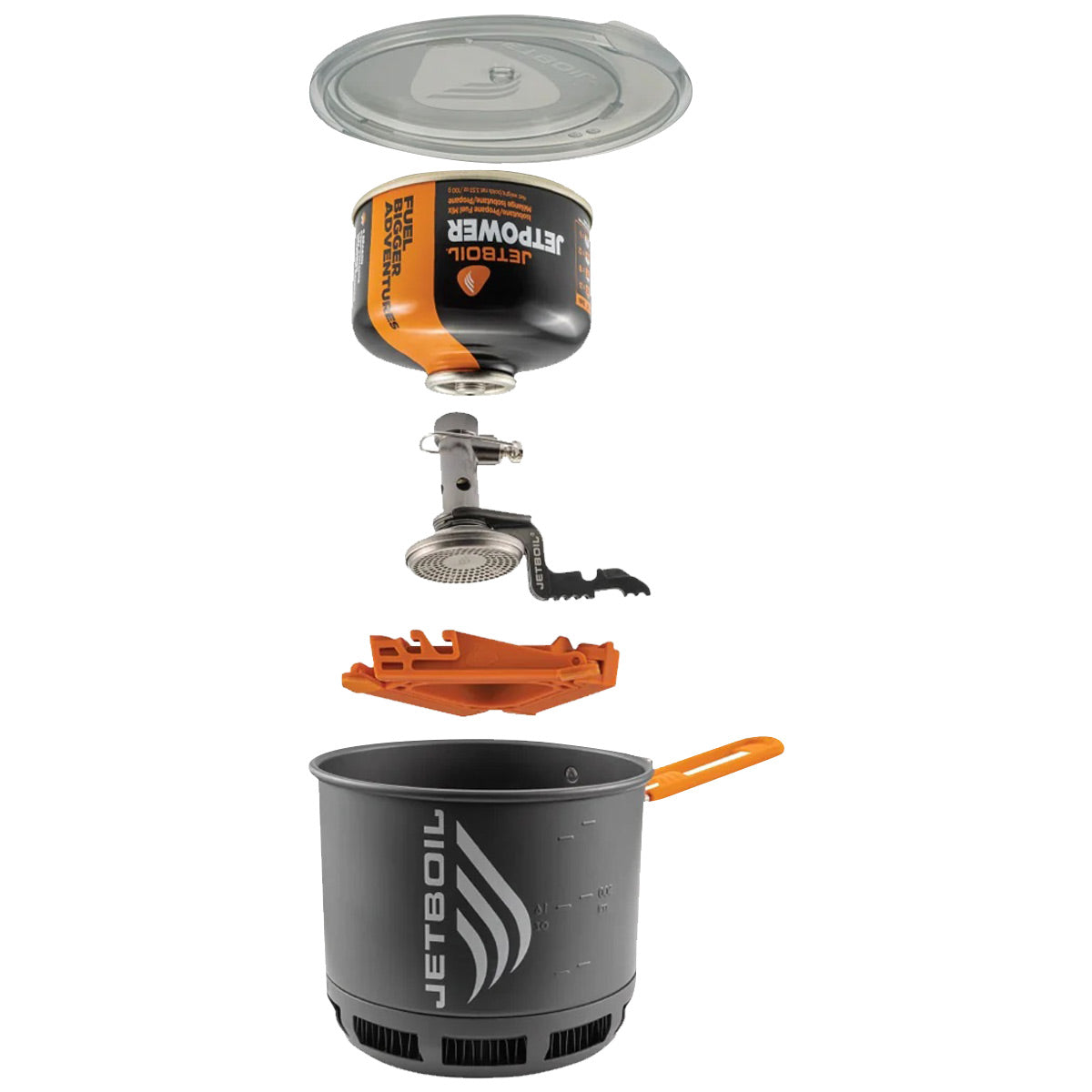 nesting design jetboil stash cooking system