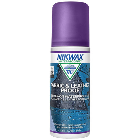 nikwax fabric leather proof spray on 125ml