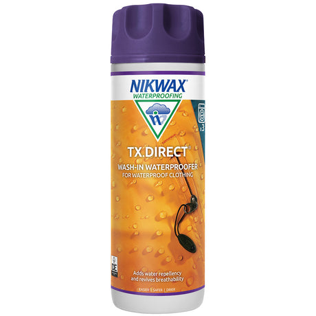 nikwax txdirect wash in clothing waterproofer 300ml