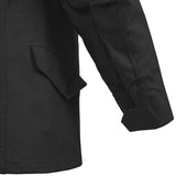 nyco sateen helikon black m65 field jacket adjustable cuffs