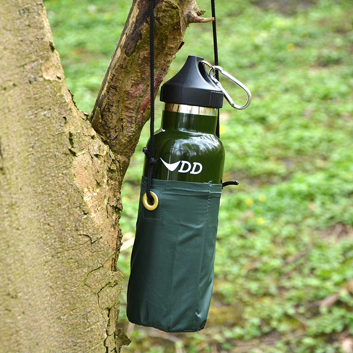 olive dd hammocks drinks beer holder suspended on branch