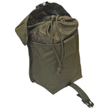 olive mil tec medium utility pouch with snow skirt