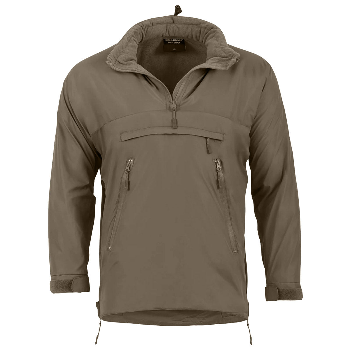 open collar of highlander ranger green halo tactical smock