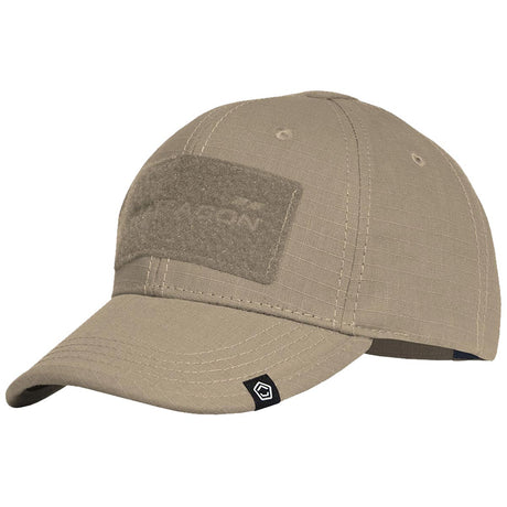 pentagon tactical 2 baseball ripstop cap khaki