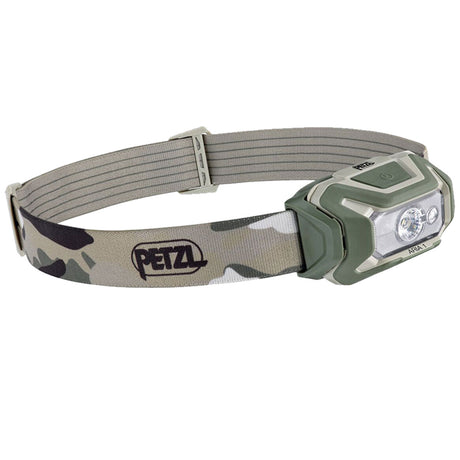 petzl aria 1 rgb headlamp camo