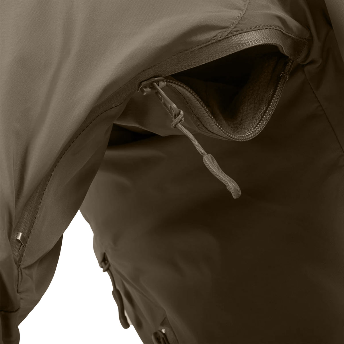 pit zips on highlander ranger green halo tactical smock