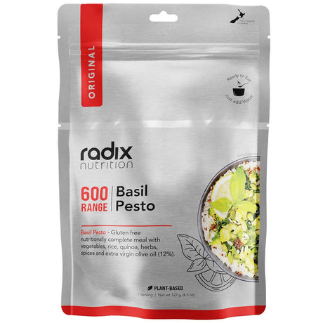 radix nutrition dehydrated meal basil pesto 600 kcal