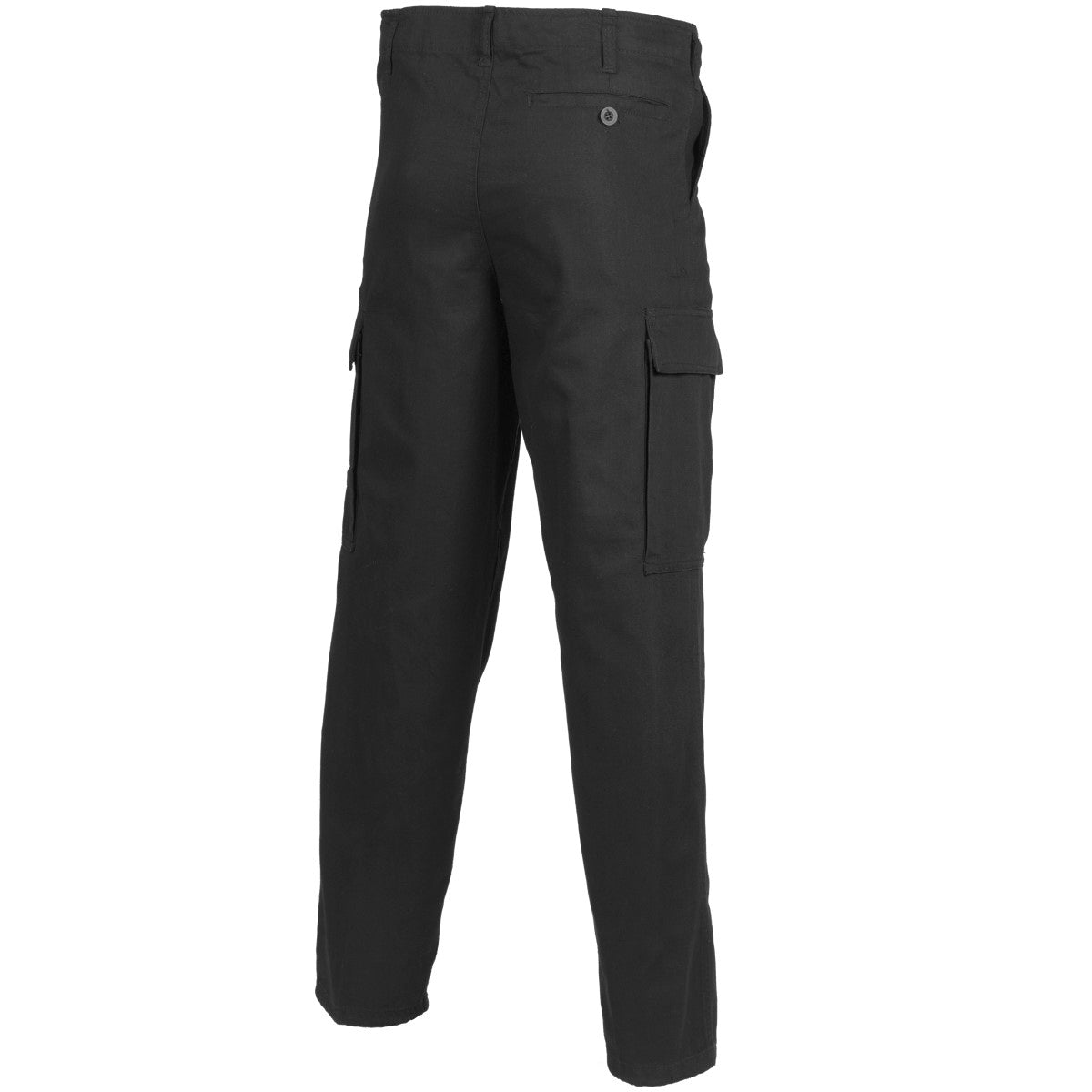 rear black moleskin trousers