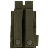 rear molle straps of green viper tactical grenade pouch