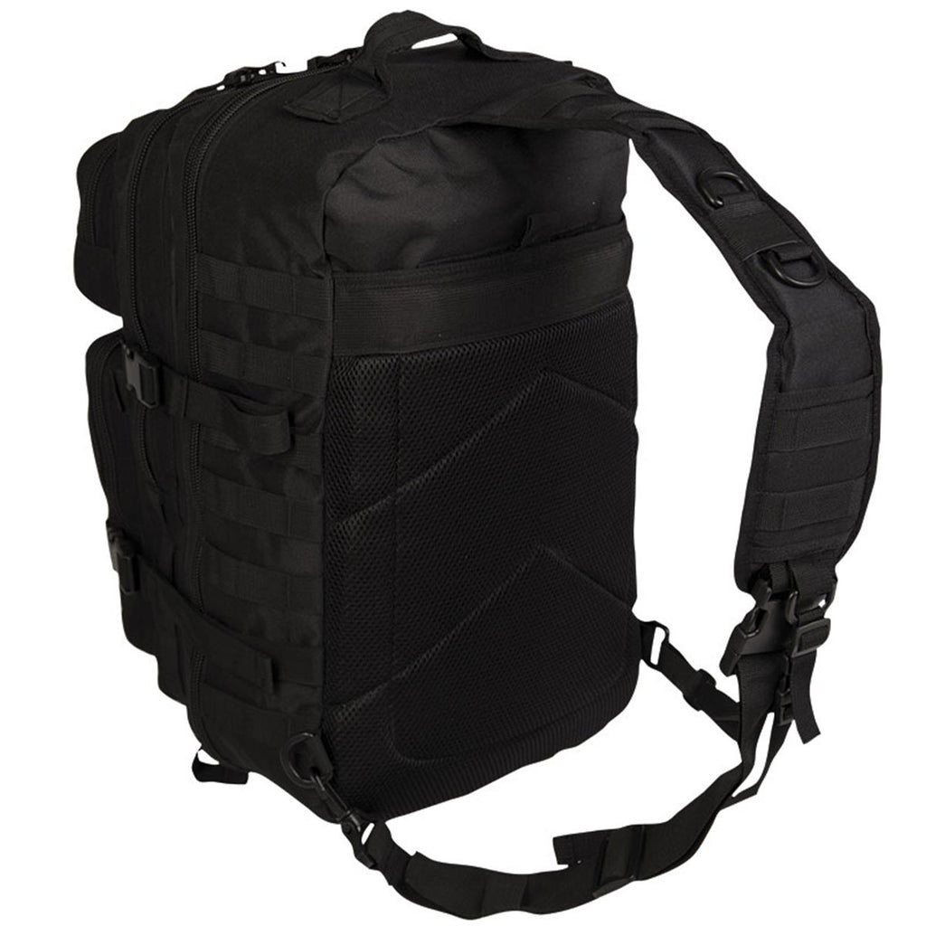 Mil-Tec One Strap Assault Pack Large 29L Black | Military Kit