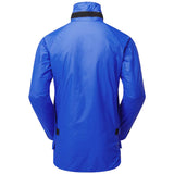 rear of buffalo royal blue systems mountain shirt