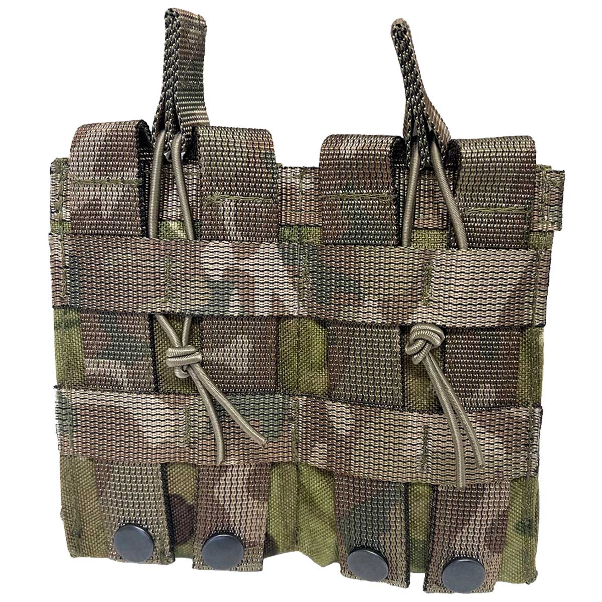 rear of marauder mtp open top double molle ammo pouch