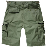 rear of olive brandit bdu ripstop shorts