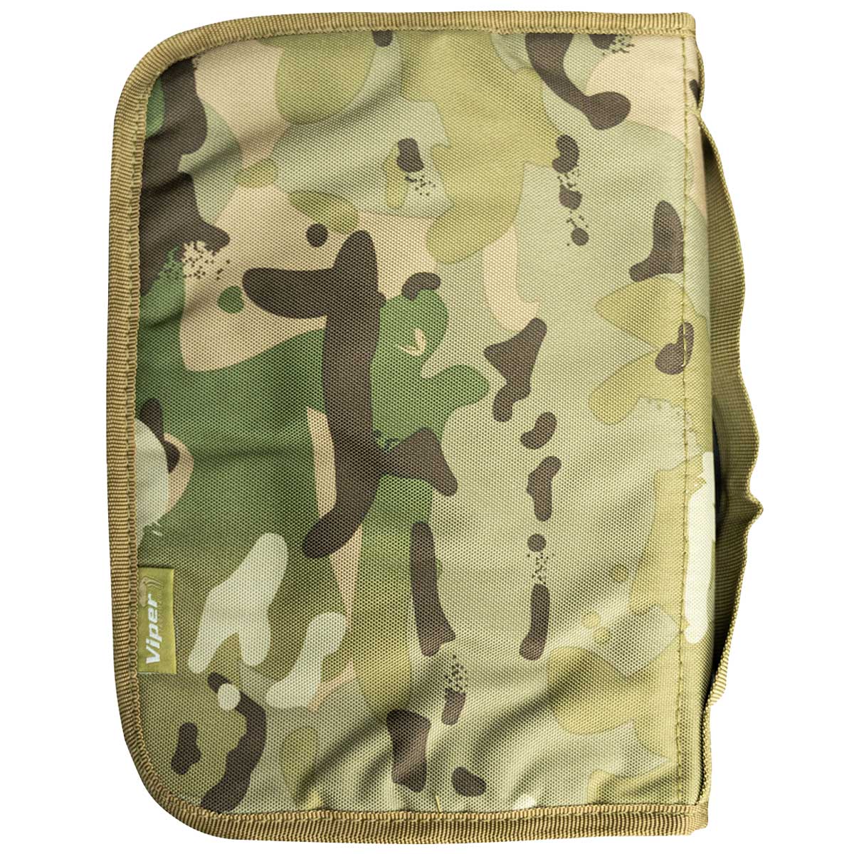 rear of viper a5 notebook holder camo