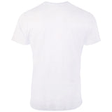 rear of white mil tec us style cotton t shirt