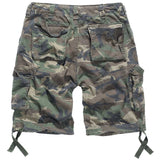 rear pockets of woodland brandit urban legend shorts