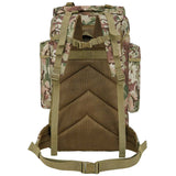 rear straps of kombat btp camo 60l backpack
