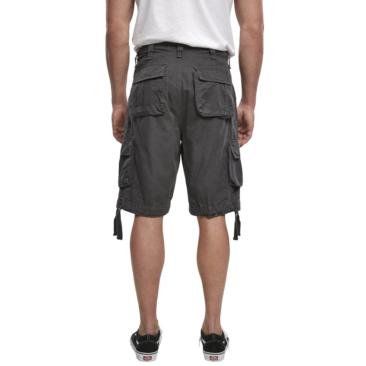 rear view of brandit anthracite urban legend shorts