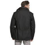 rear view of brandit m65 field black jacket