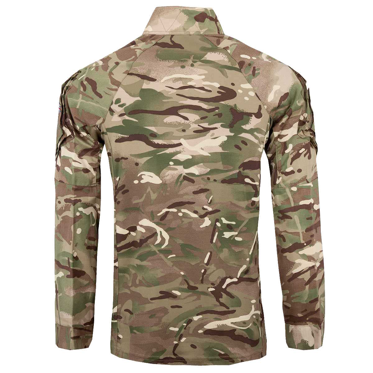 rear view of british army full mtp new ubacs shirt