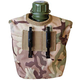 rear view of btp camo kombat water bottle