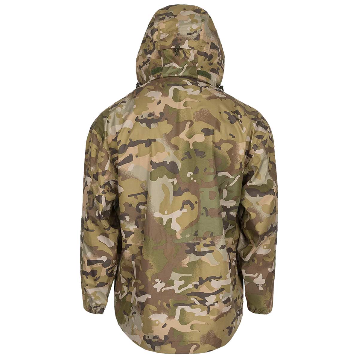 rear view of hmtc highlander typhoon waterproof jacket