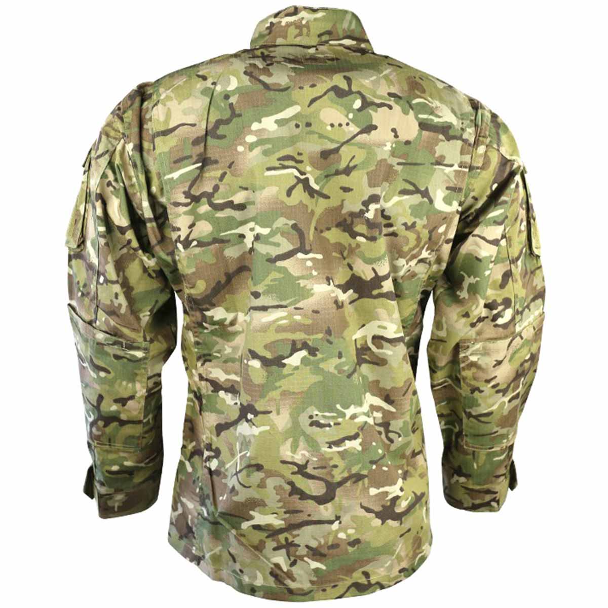 rear view of kombat btp camo acu assault shirt