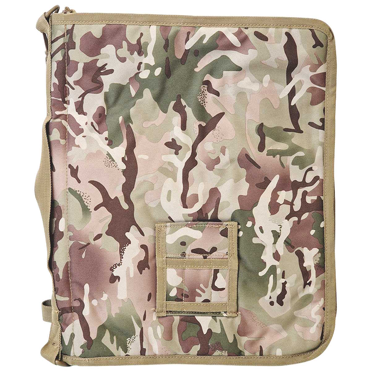 rear view of kombat folder a4 notebook holder btp camo