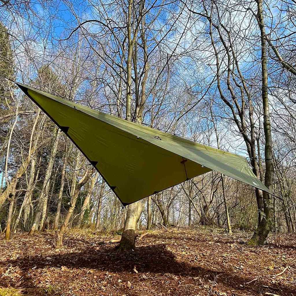 DD Hammocks Recycled Tarp 3 Olive Drab - Free Delivery | Military Kit