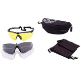 revision stingerhawk ballistic glasses smoke yellow clear