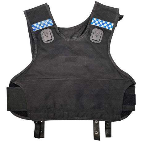 second chance overt stab vest bulletproof body armour black